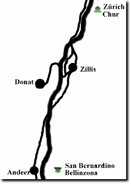 Übersicht map Donat